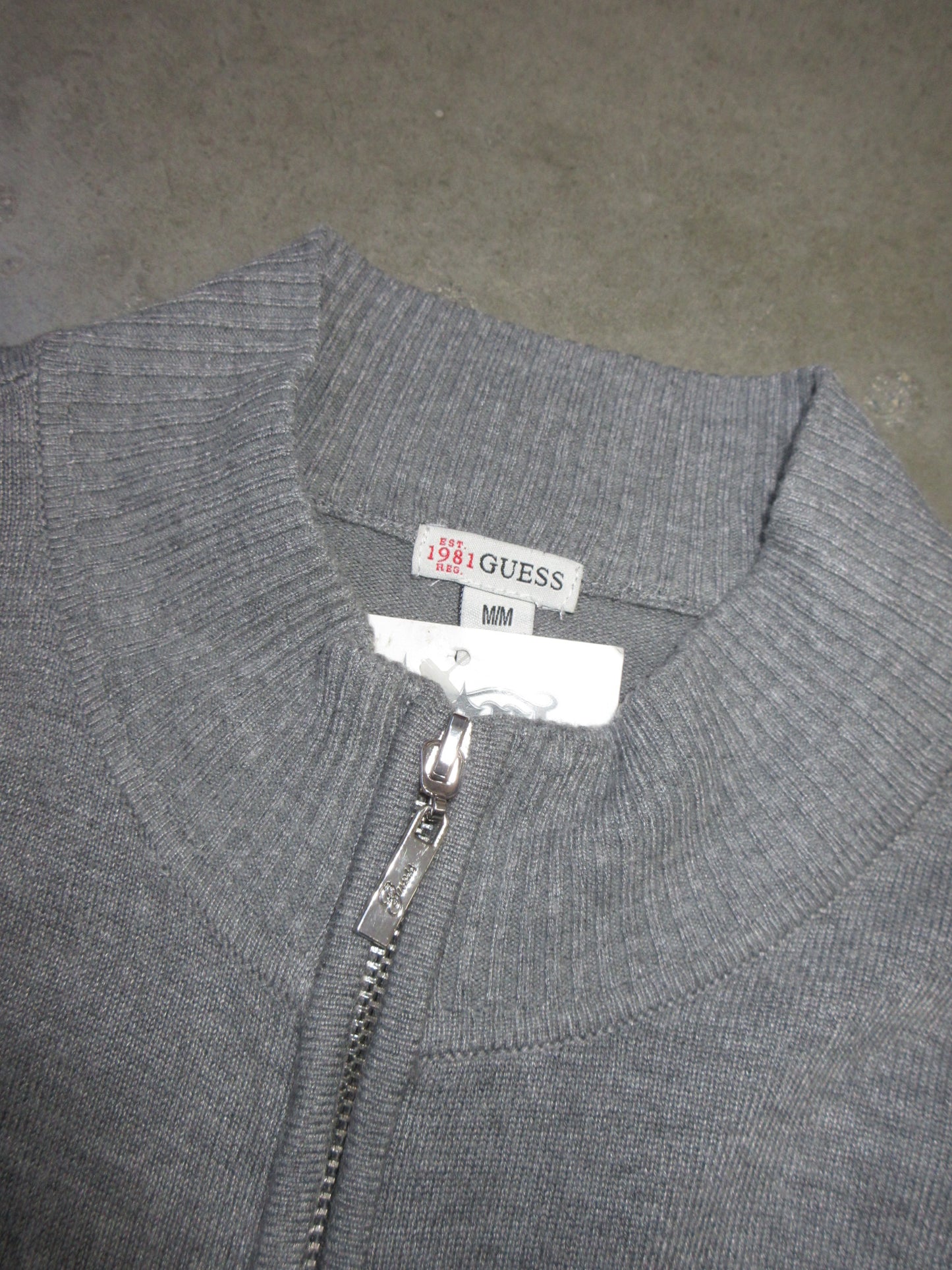 Guess Vintage Design Zip Top