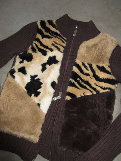 Vintage Design Zip Top