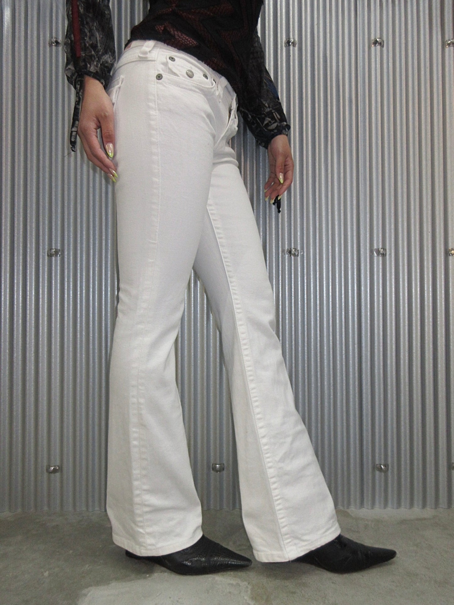 True Religion Vintage Design Flare Pants