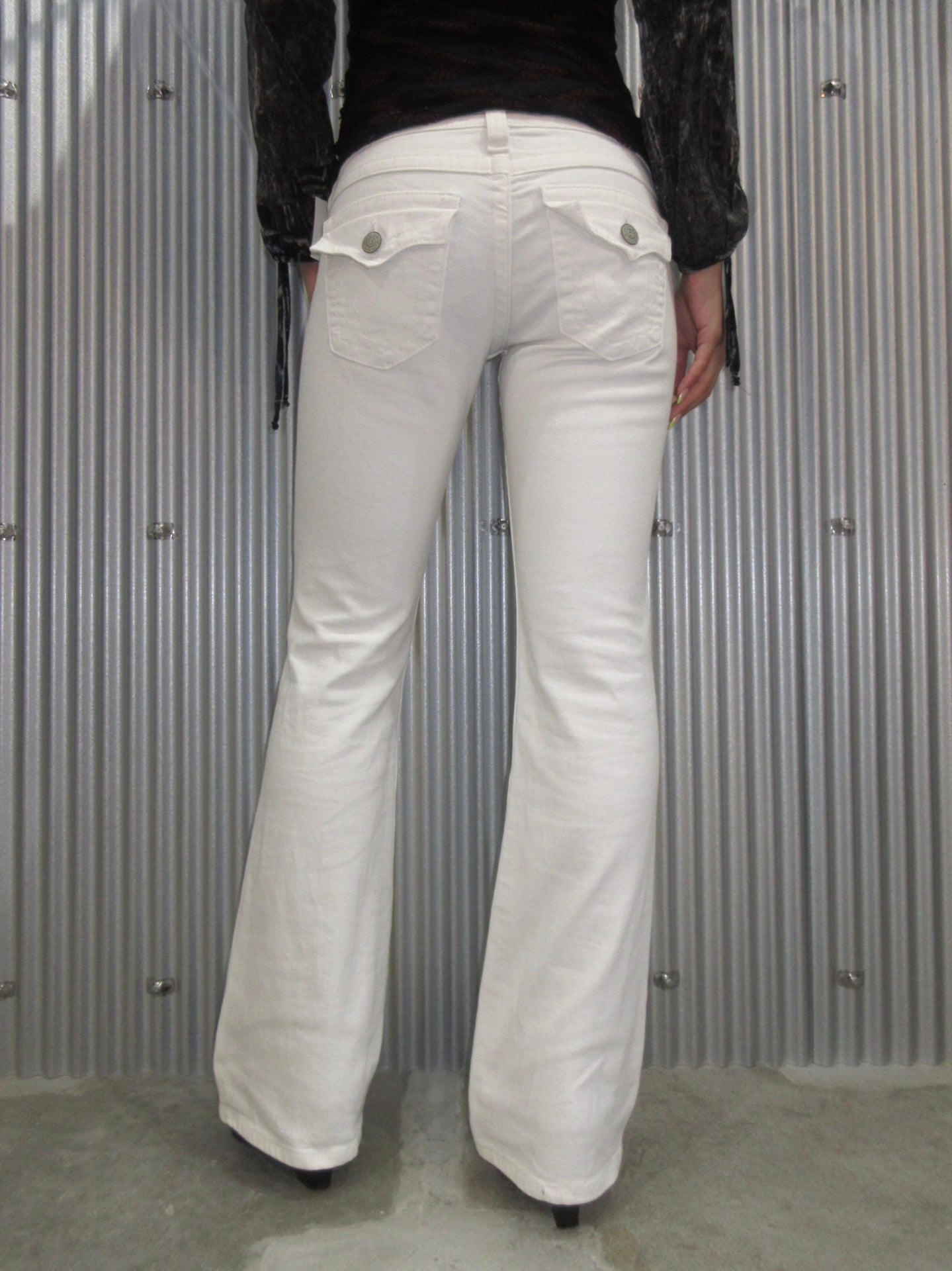 True Religion Vintage Design Flare Pants