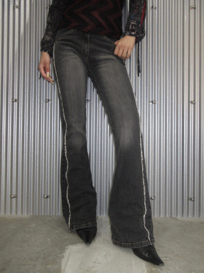 Vintage Design Flare Pants