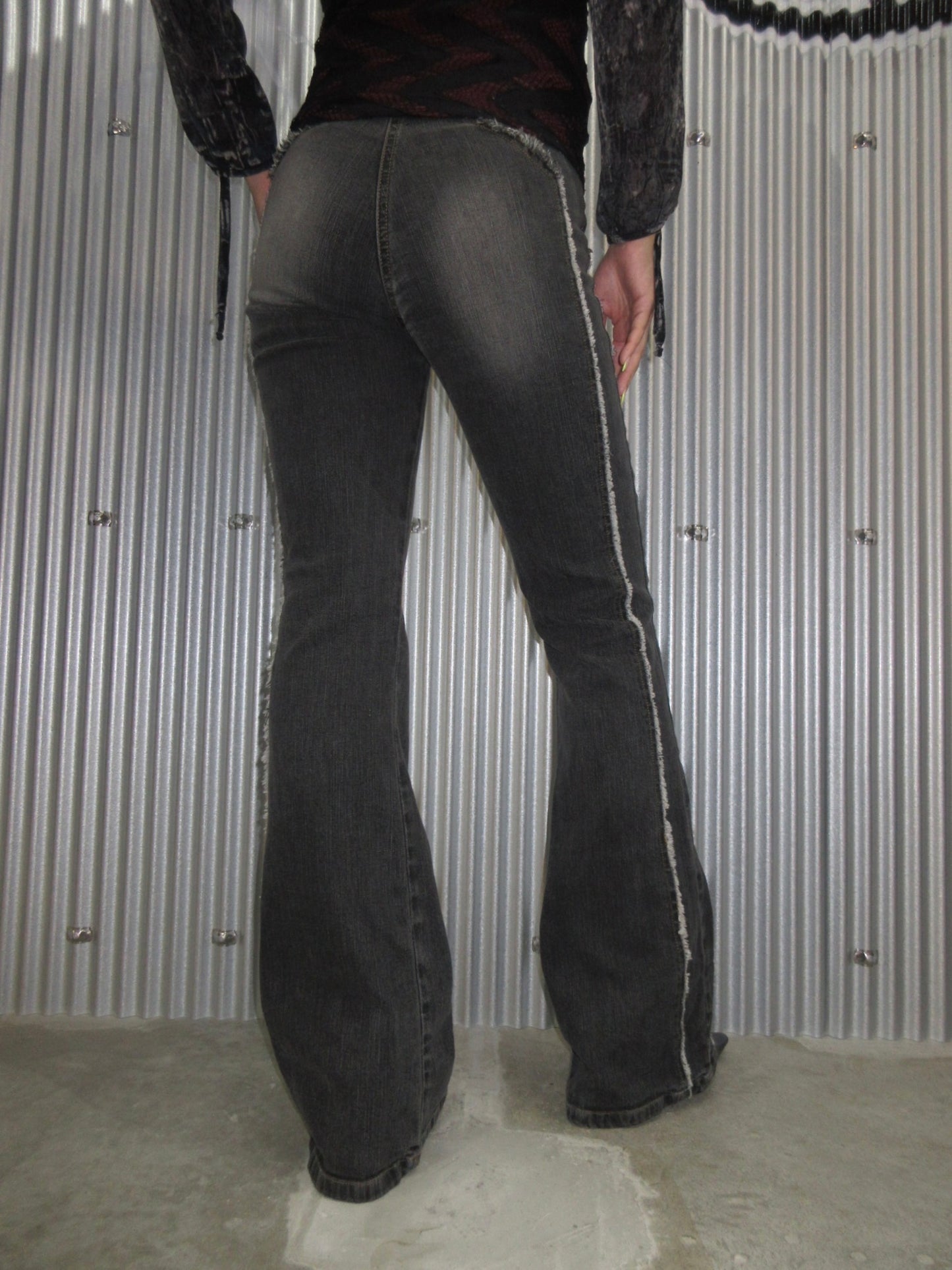 Vintage Design Flare Pants