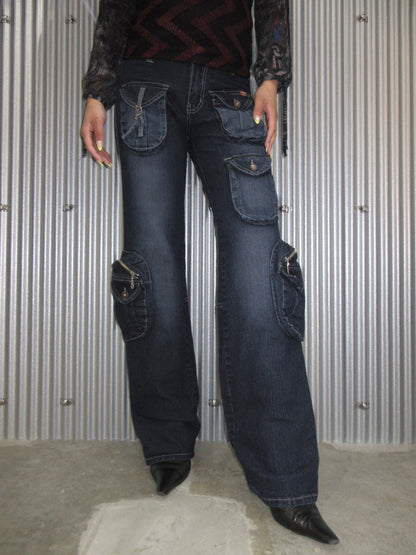 Vintage Design Flare Pants