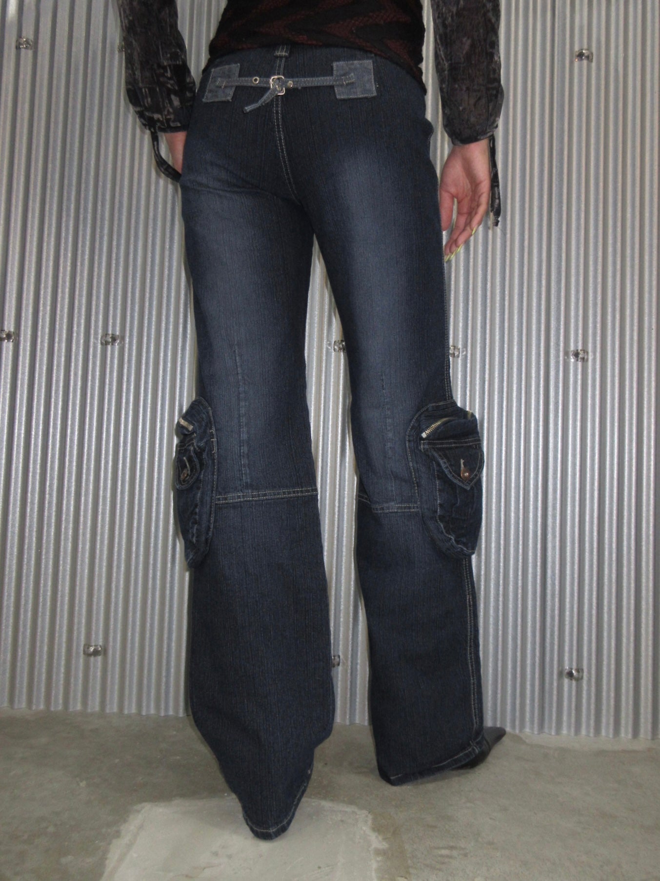 Vintage Design Flare Pants