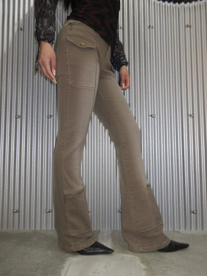 Vintage Design Flare Pants