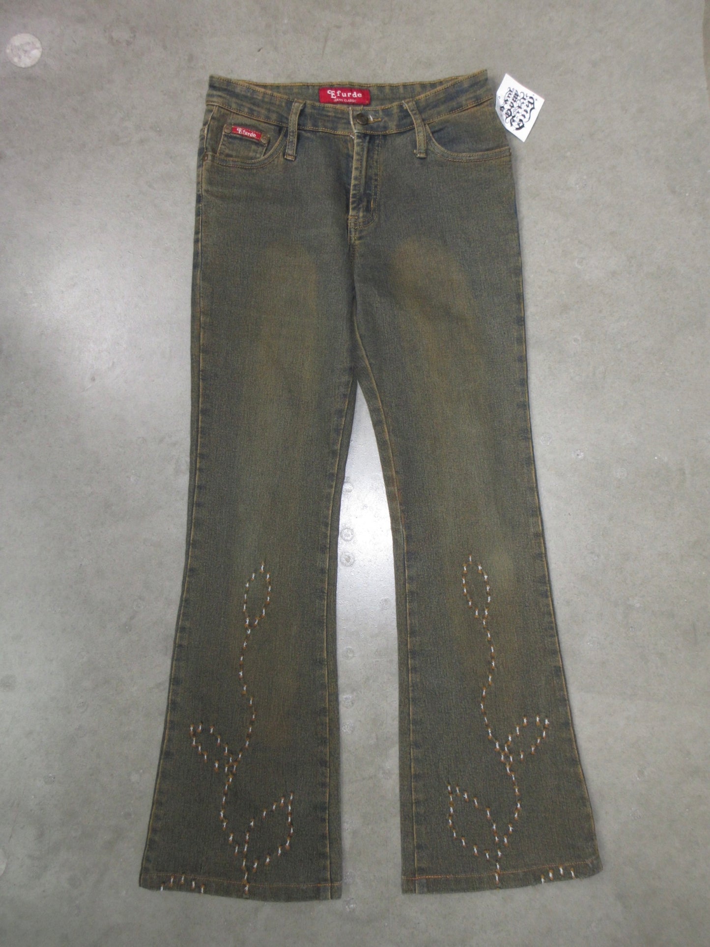 Vintage Design Flare Pants