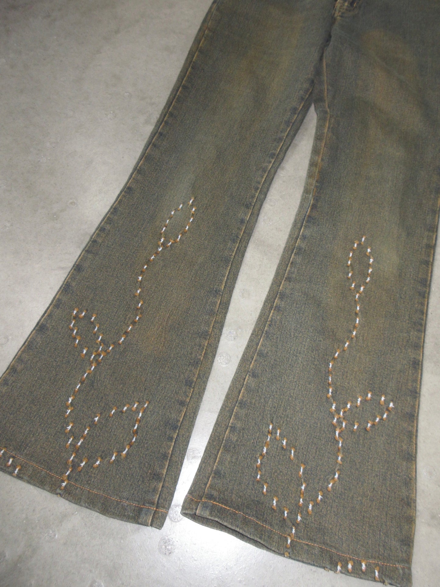 Vintage Design Flare Pants
