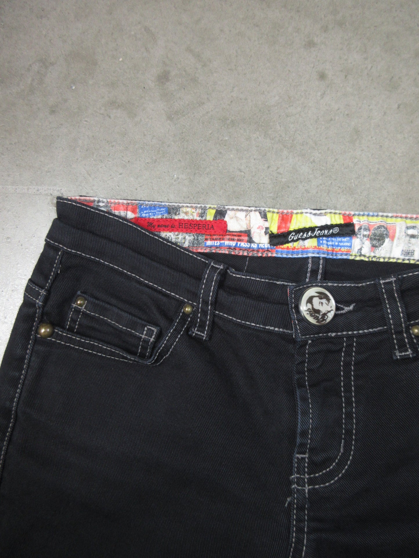 Guess Vintage Design Flare Pants