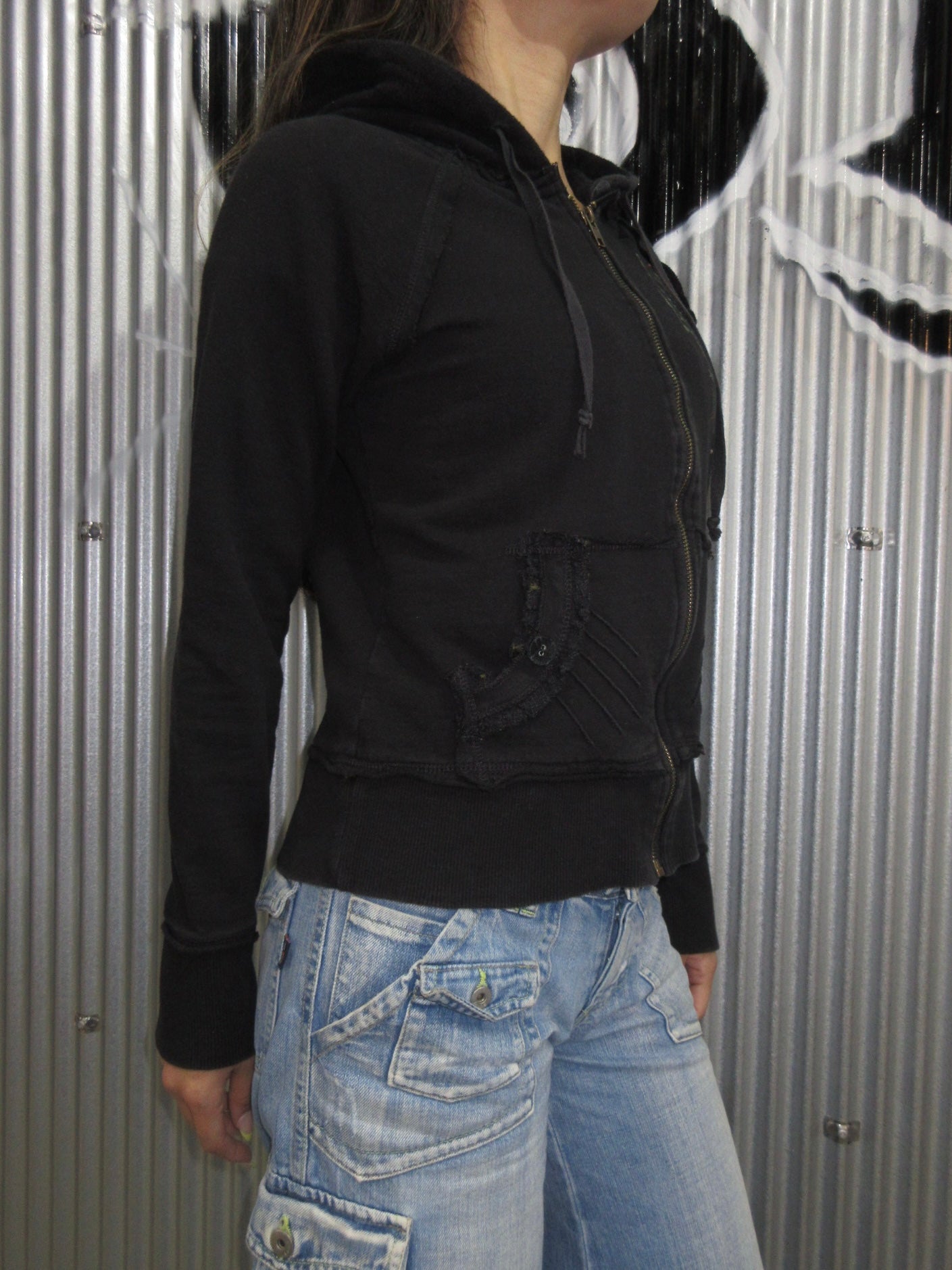 Vintage Design Zip Top