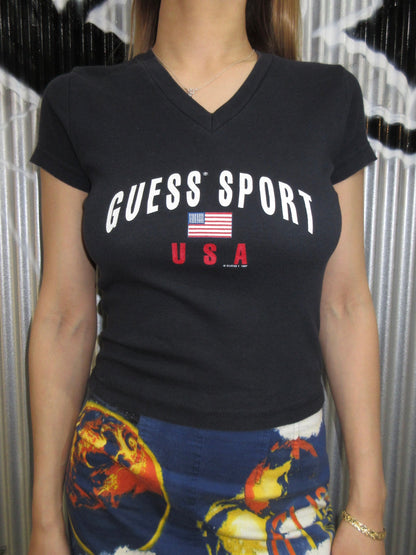 Guess Sport Vintage Design Top