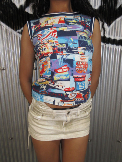 Vintage Design Top