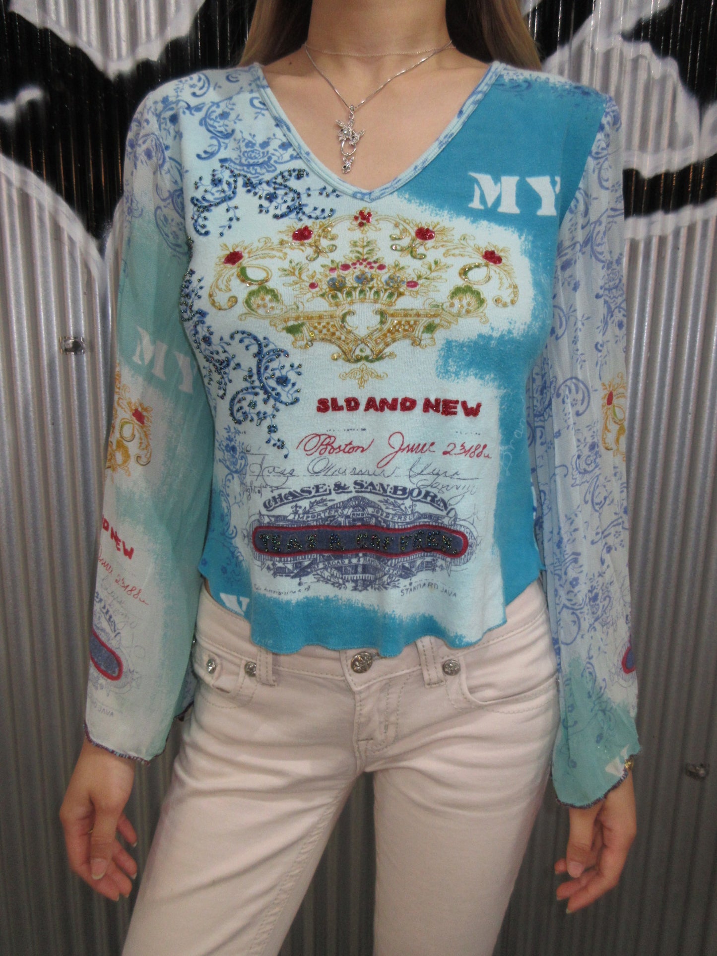 Vintage Design Top