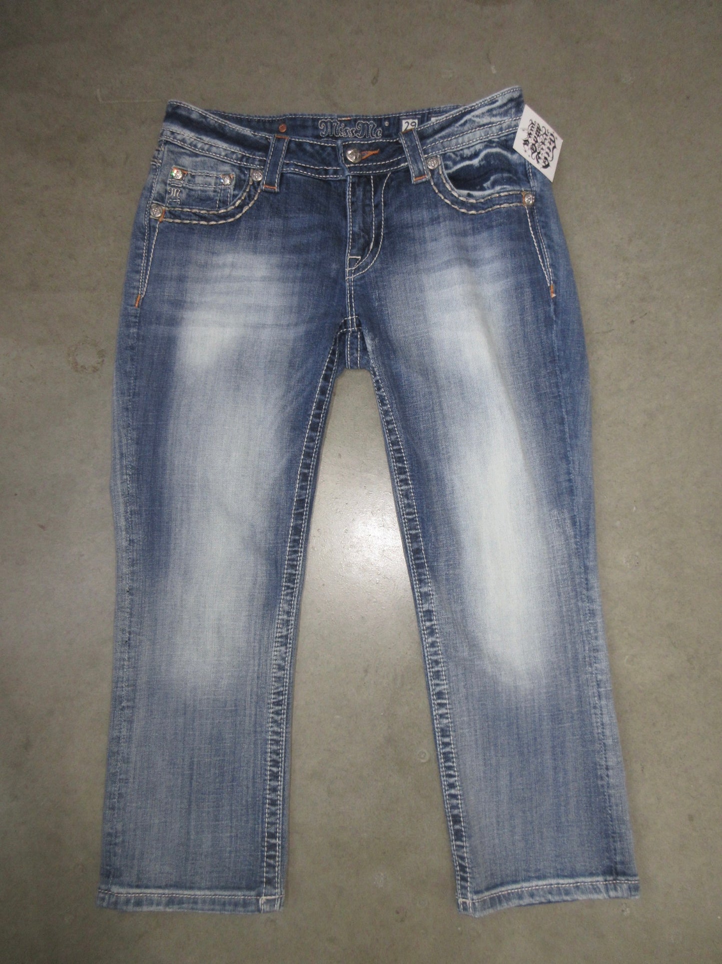 MissMe Vintage Design Capri Pants