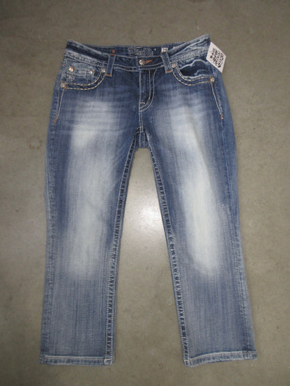MissMe Vintage Design Capri Pants