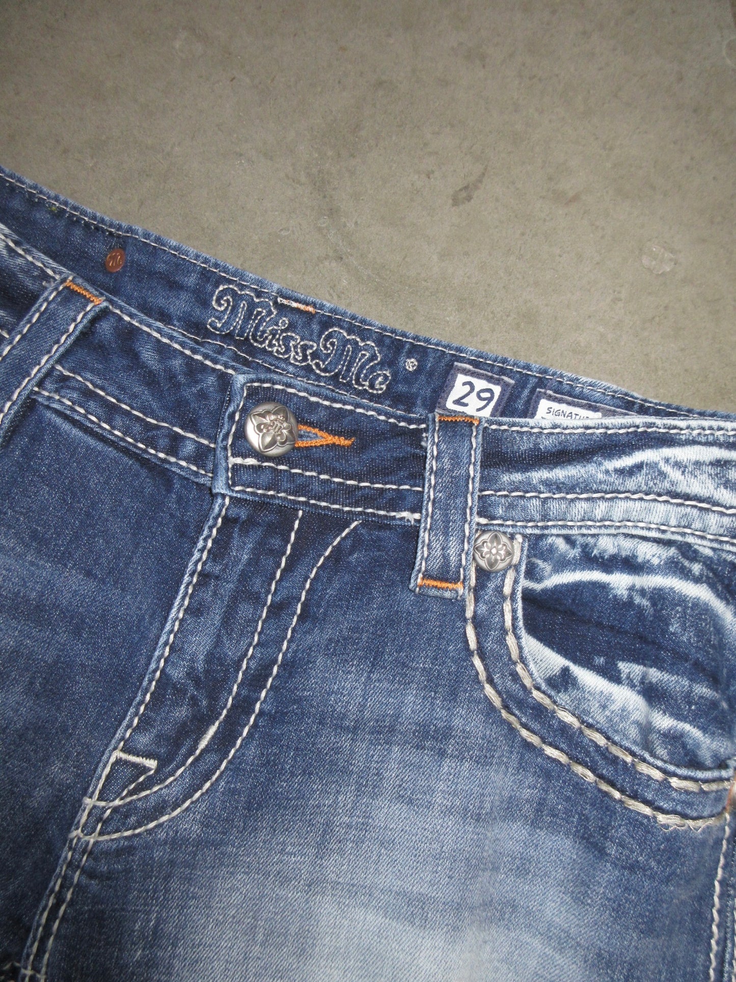MissMe Vintage Design Capri Pants