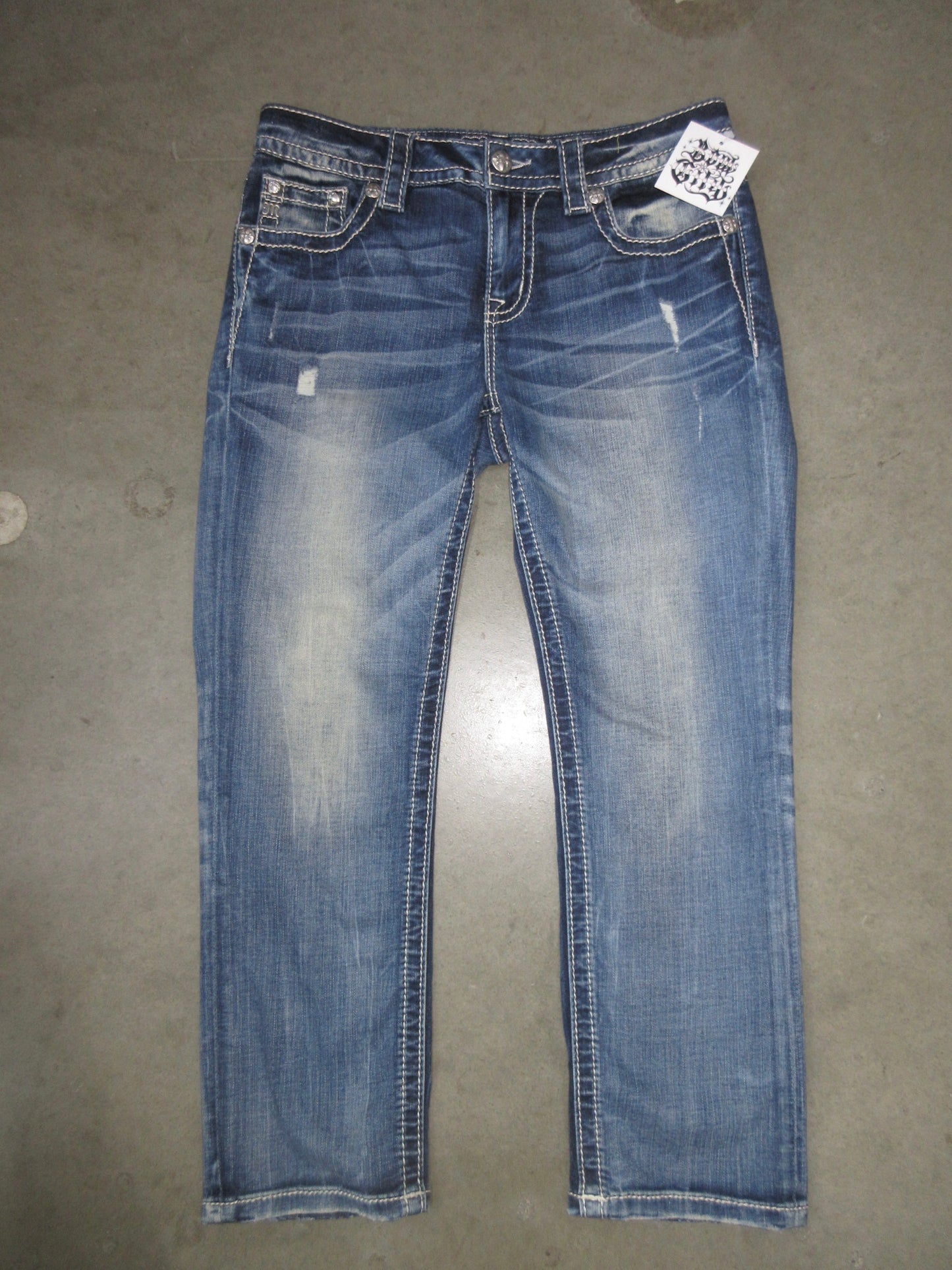 MissMe Vintage Design Capri Pants