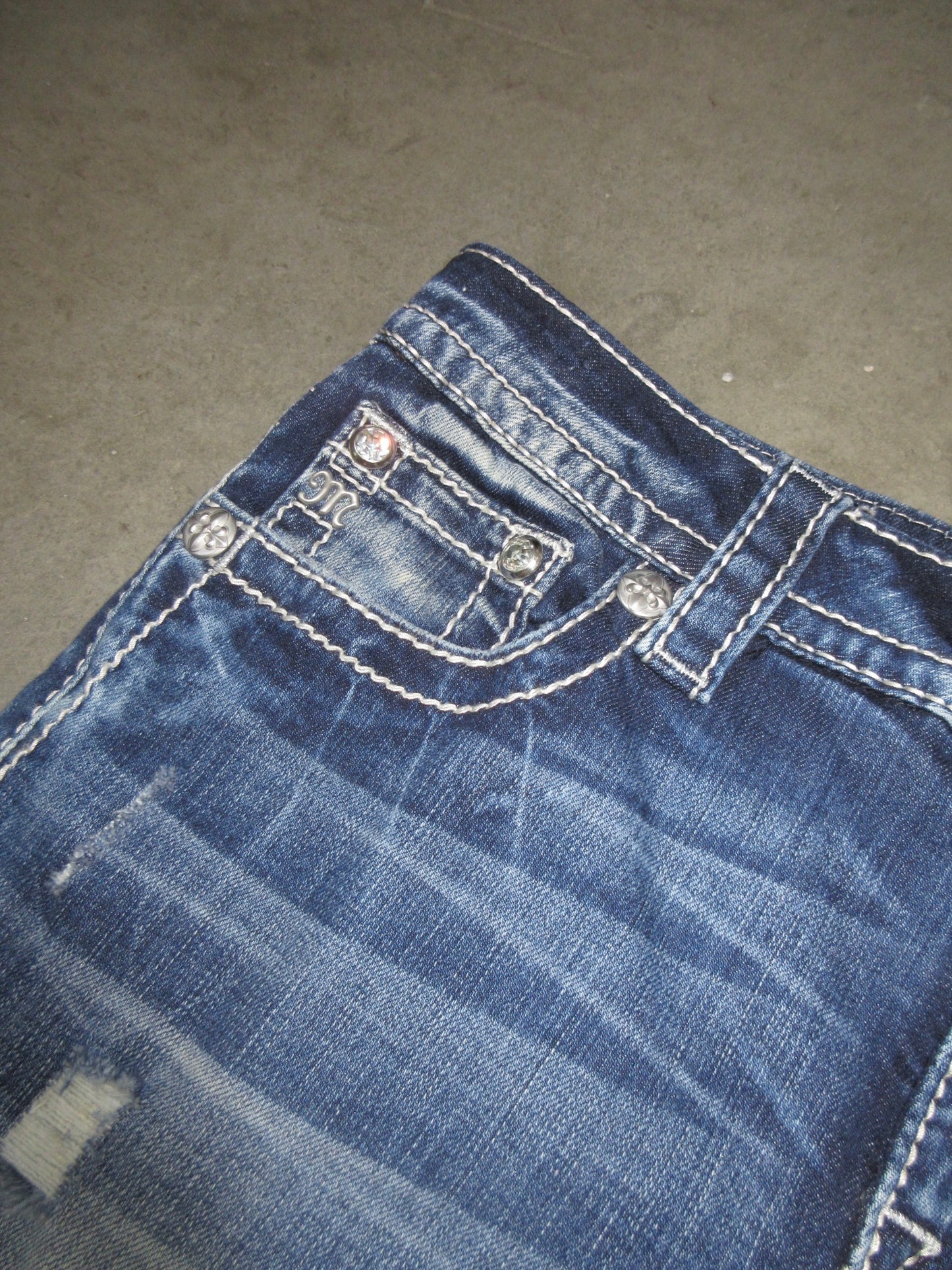 MissMe Vintage Design Capri Pants