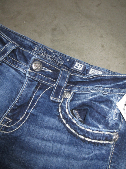 MissMe Vintage Design Capri Pants