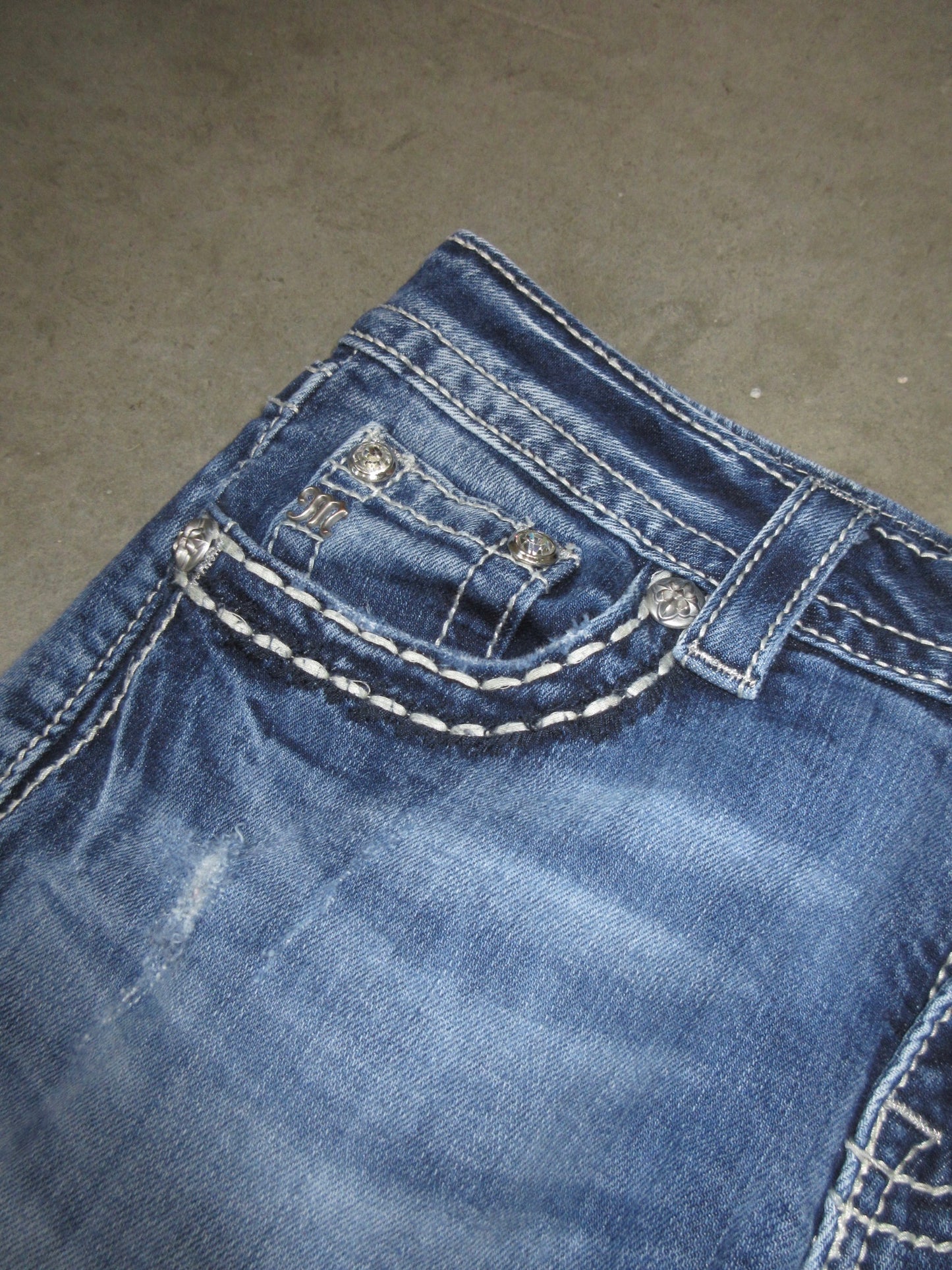 MissMe Vintage Design Capri Pants