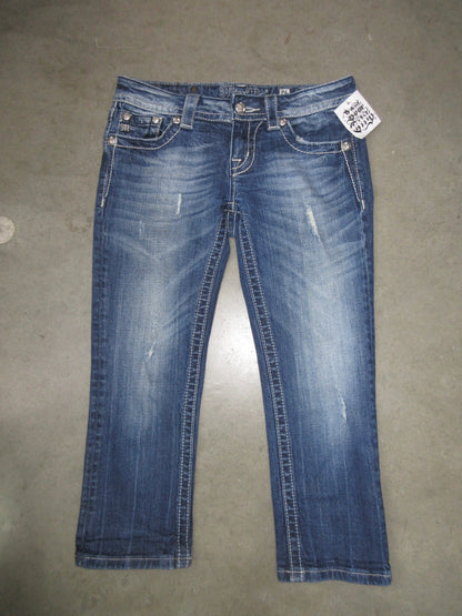 MissMe Vintage Design Capri Pants