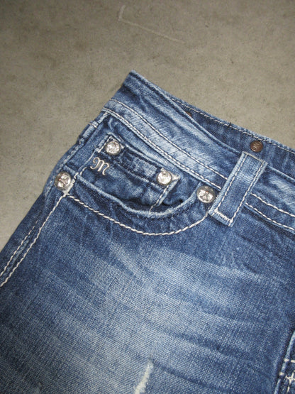 MissMe Vintage Design Capri Pants