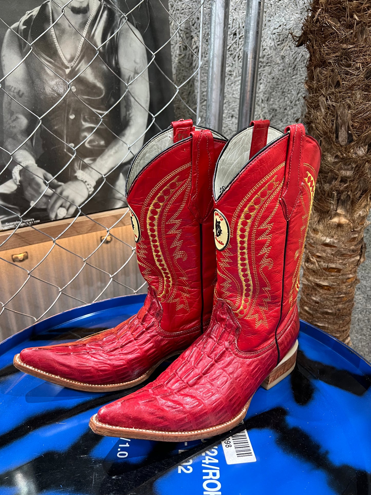 Vintage Design Western Boots