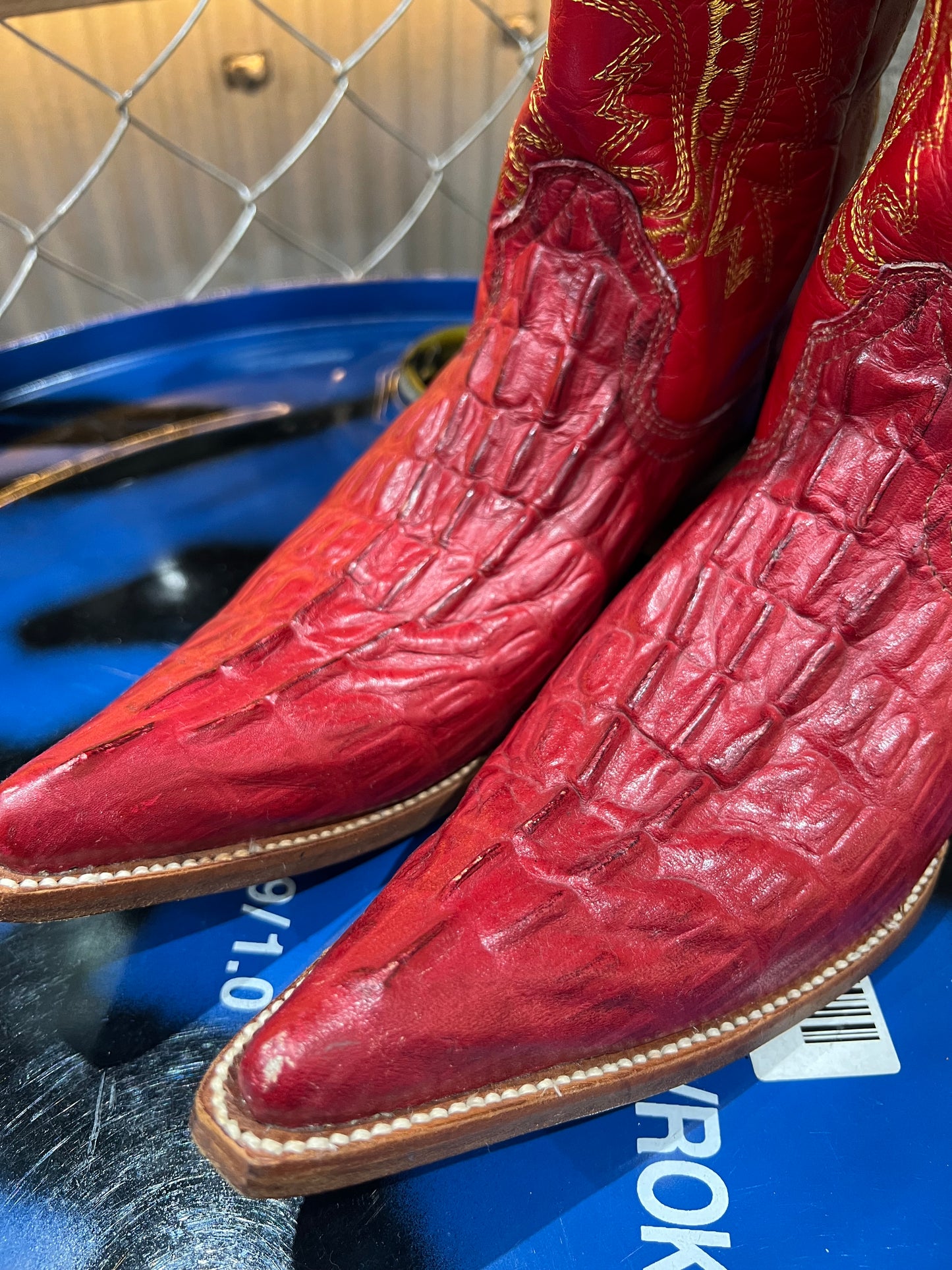 Vintage Design Western Boots