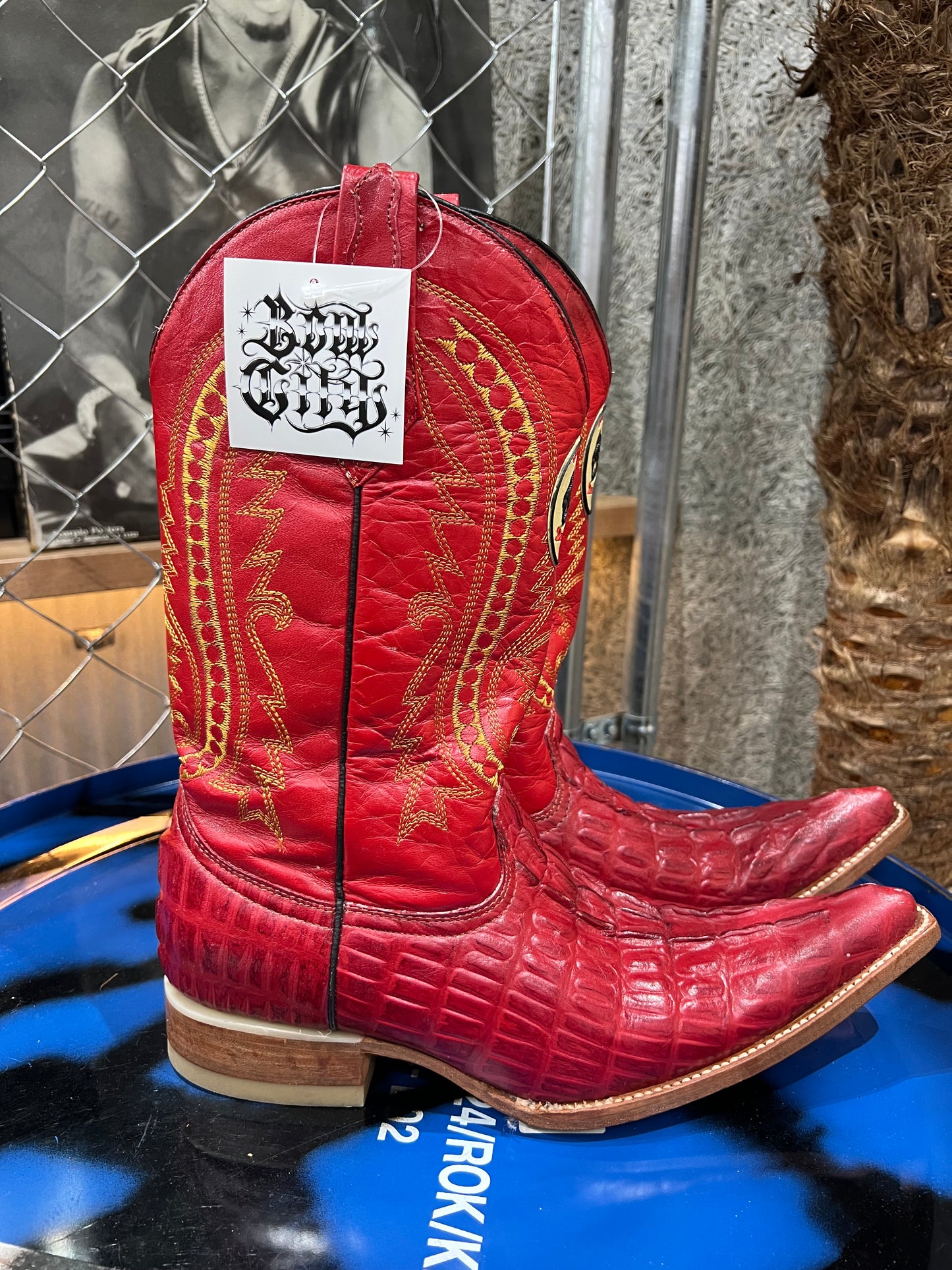 Vintage Design Western Boots