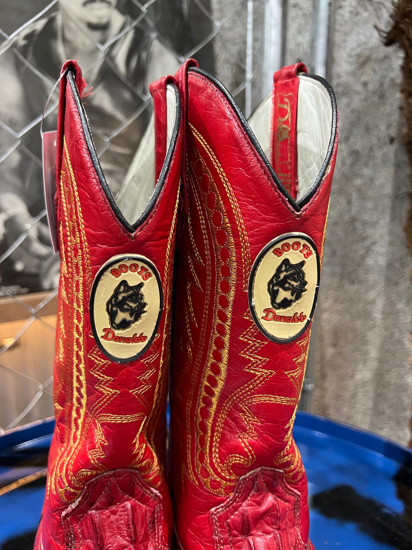Vintage Design Western Boots