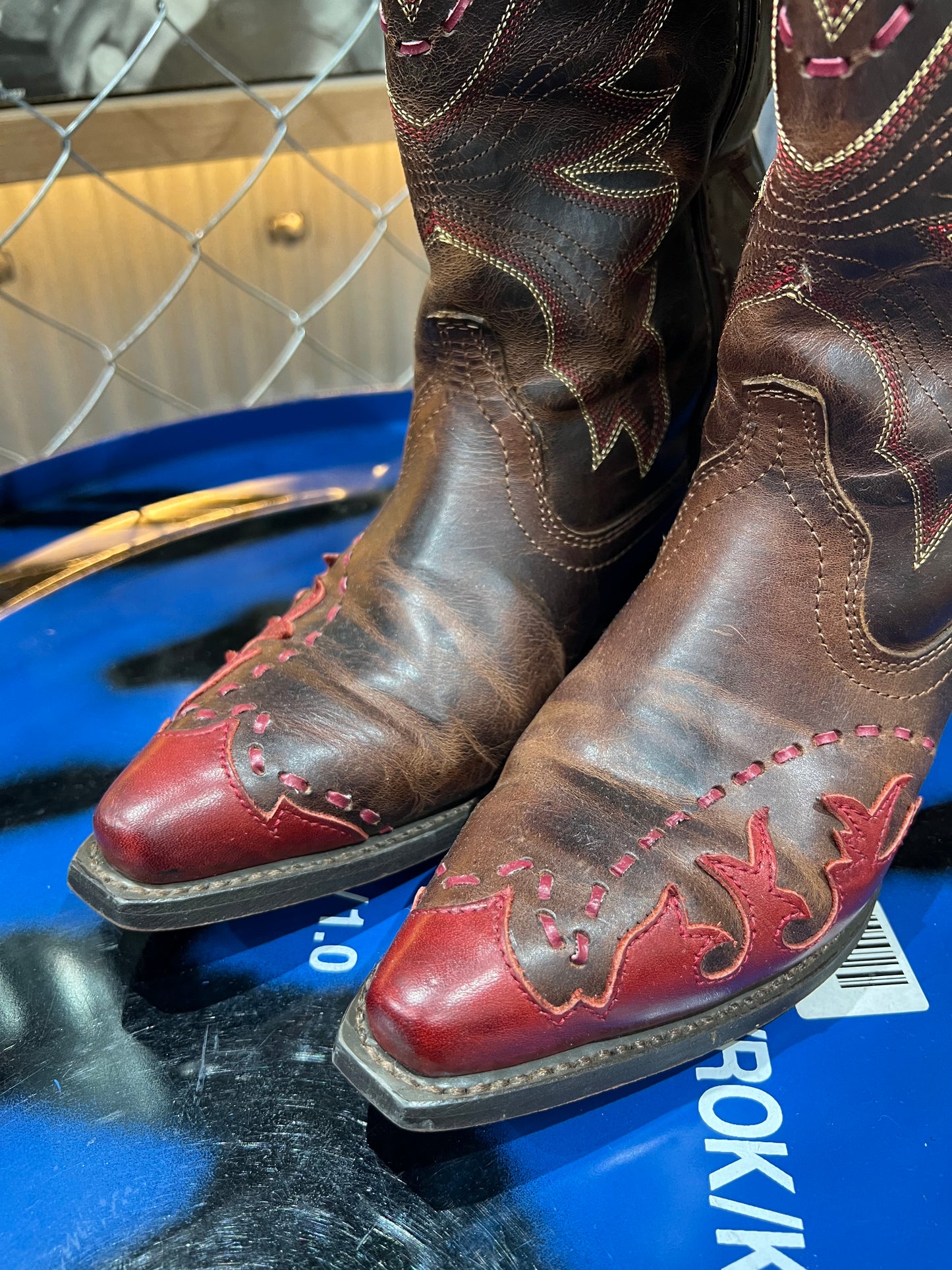 Vintage Design Western Boots