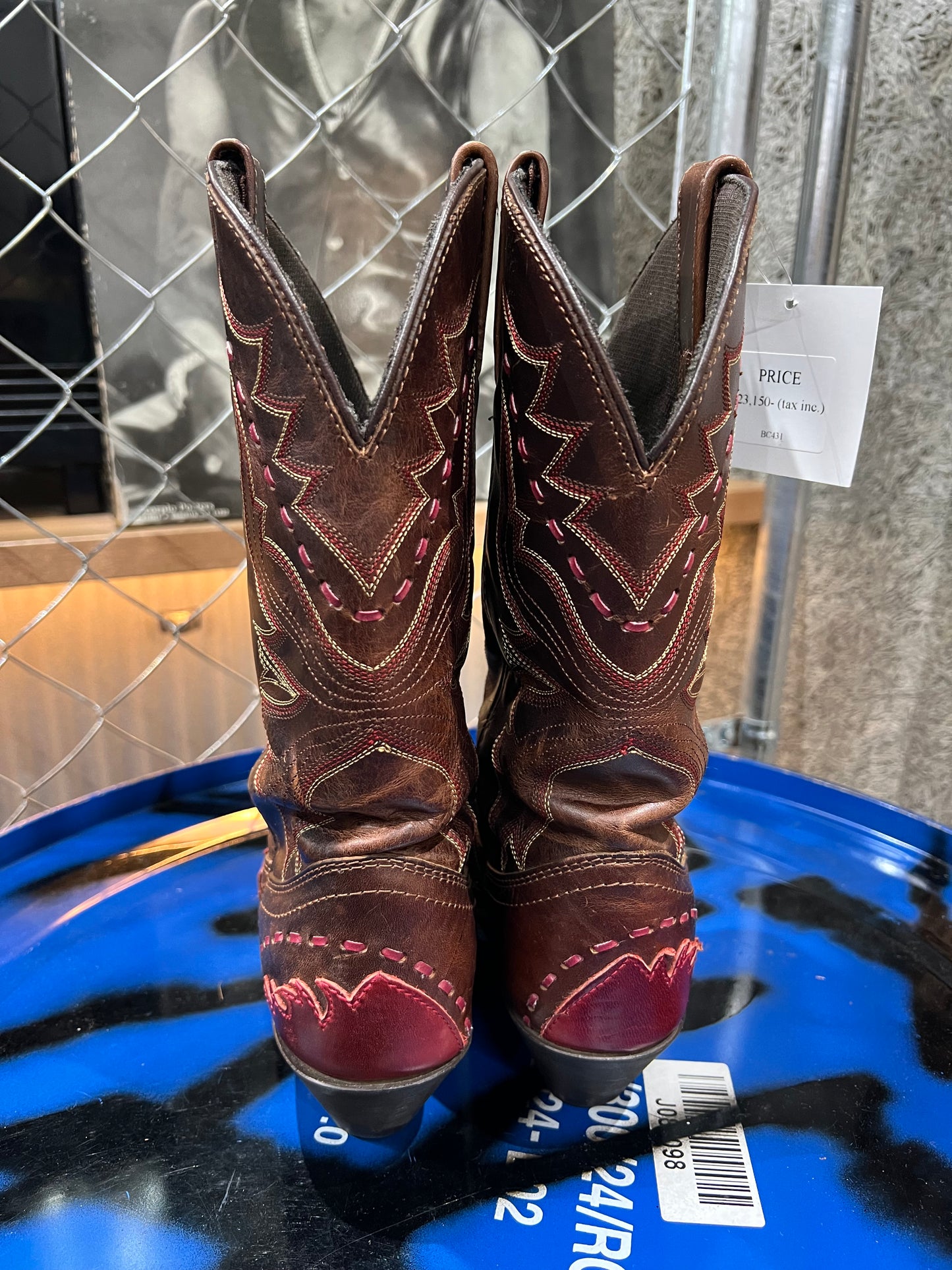 Vintage Design Western Boots