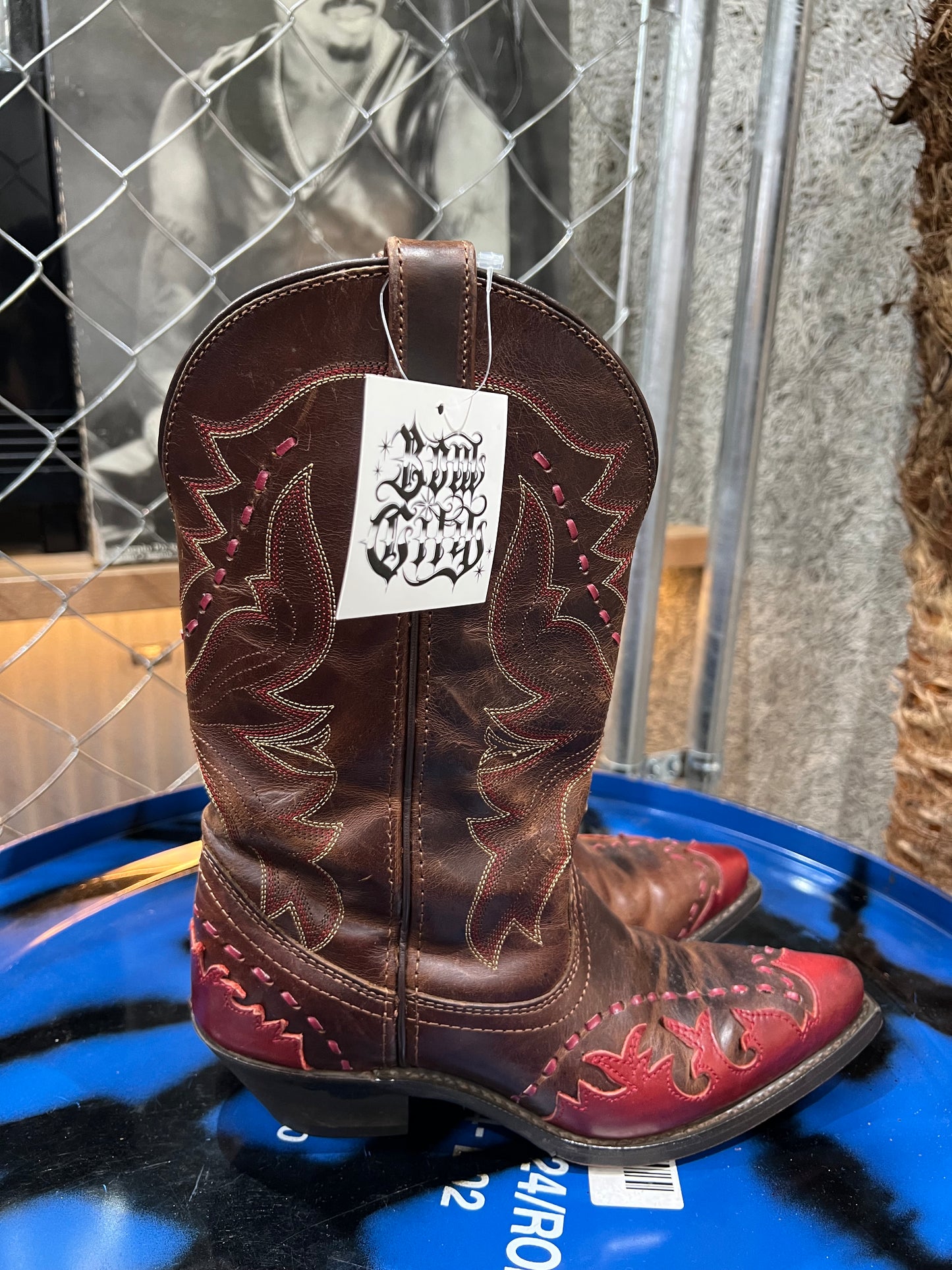Vintage Design Western Boots