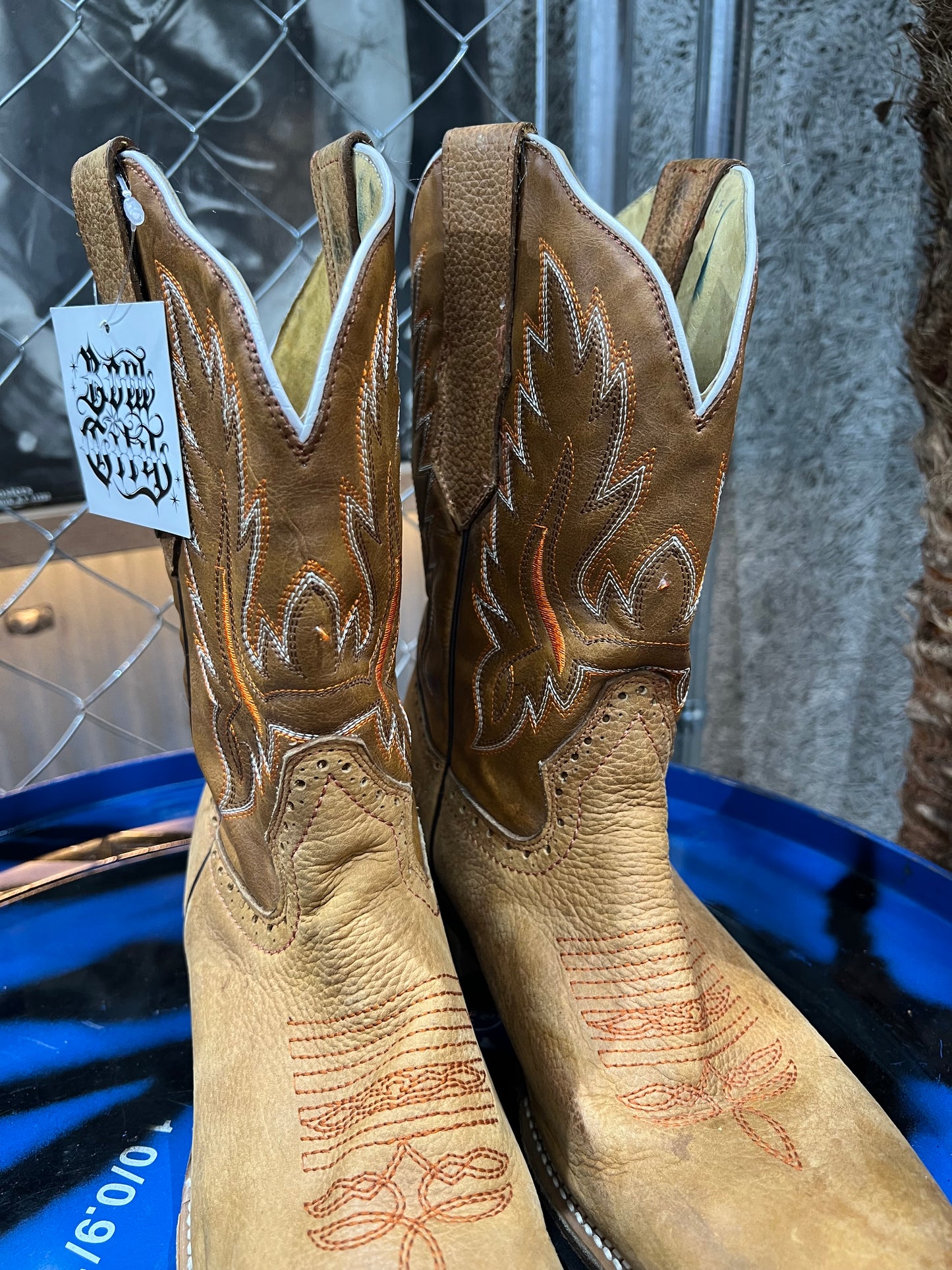 Vintage Design Western Boots