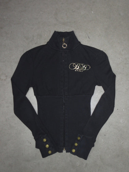 Bebe Sport Vintage Design Zip Top