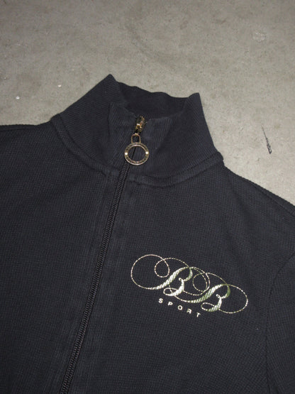 Bebe Sport Vintage Design Zip Top