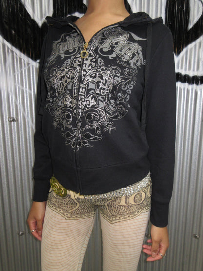Vintage Design Zip Top