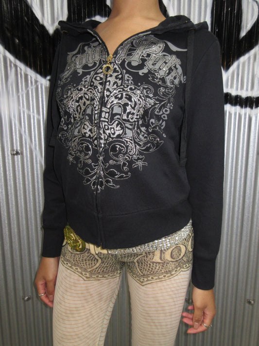 Vintage Design Zip Top