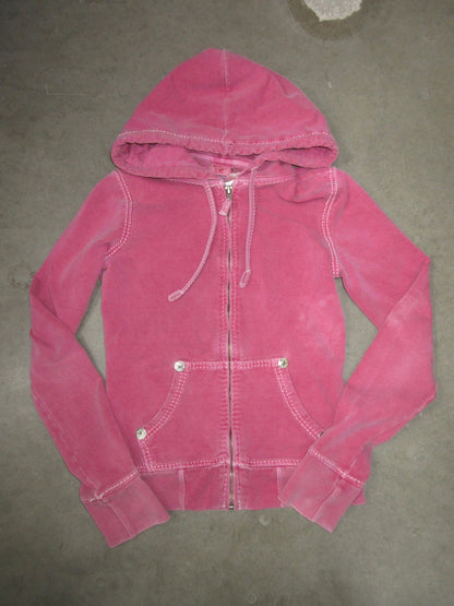 True Religion Vintage Design Zip Top