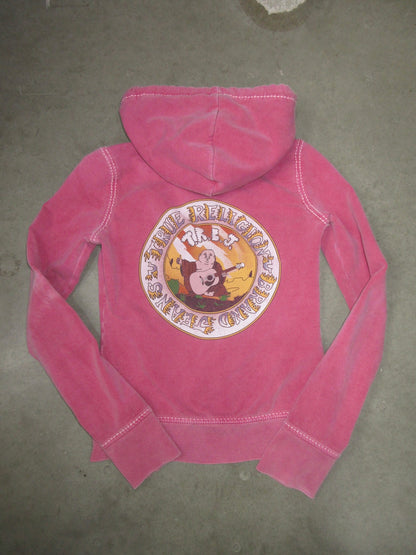 True Religion Vintage Design Zip Top