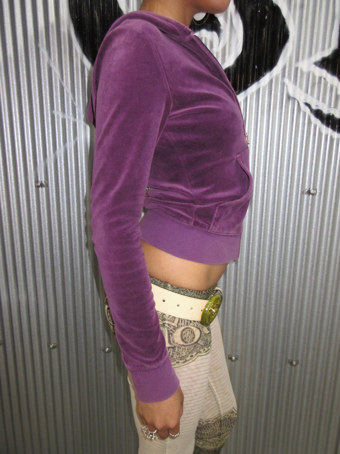 Juicy Couture Vintage Design Zip Top