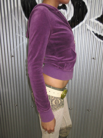 Juicy Couture Vintage Design Zip Top