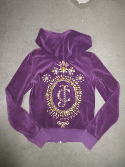 Juicy Couture Vintage Design Zip Top