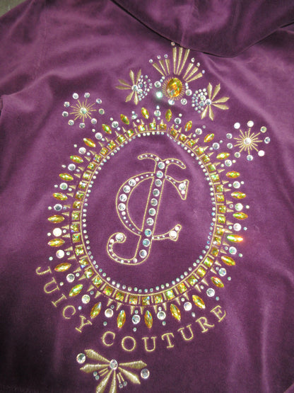 Juicy Couture Vintage Design Zip Top