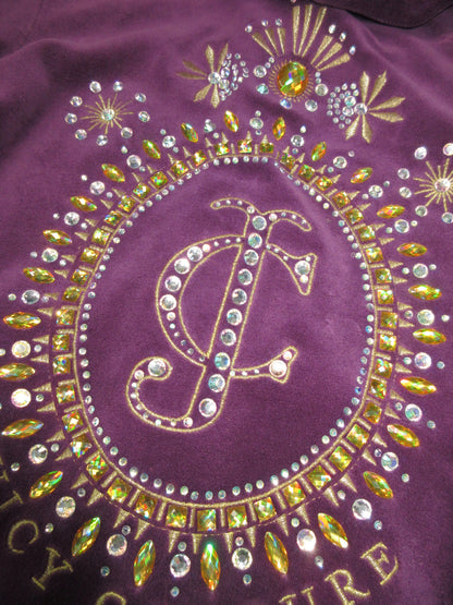 Juicy Couture Vintage Design Zip Top