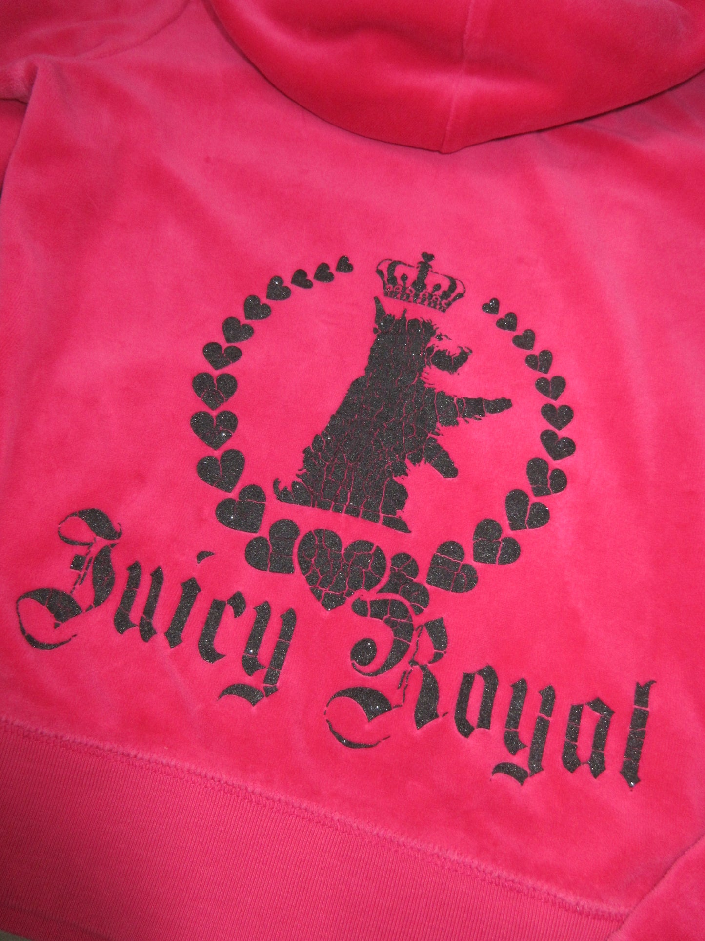 Juicy Couture Vintage Design Zip Top
