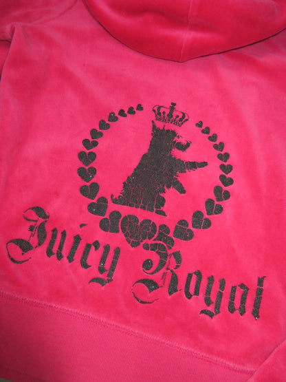 Juicy Couture Vintage Design Zip Top