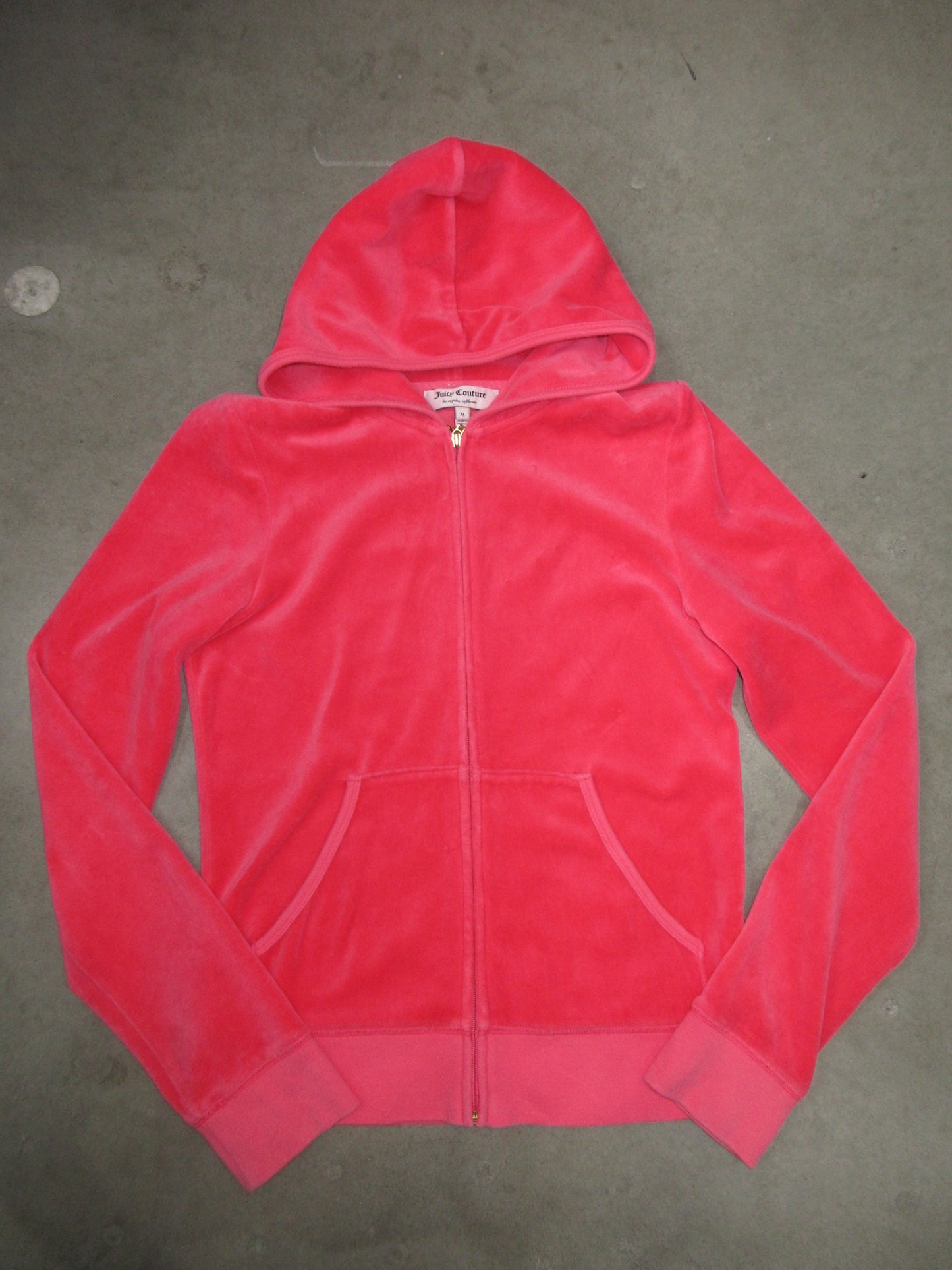 Juicy Couture Vintage Design Zip Top