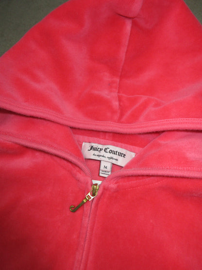 Juicy Couture Vintage Design Zip Top