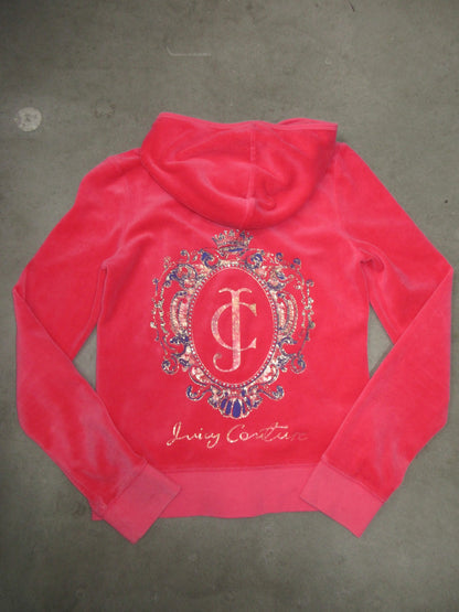 Juicy Couture Vintage Design Zip Top