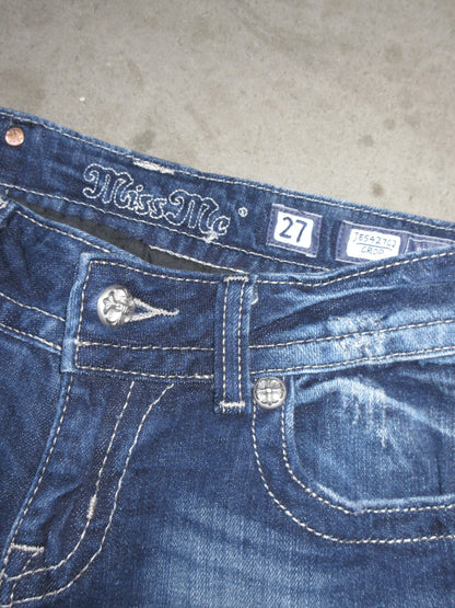 MissMe Vintage Design Capri Pants